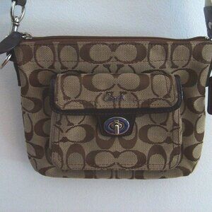 Coach Signature Shoulder Purse